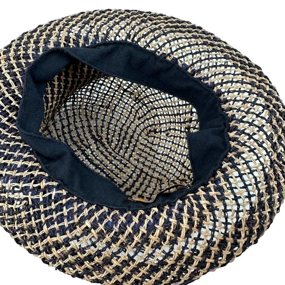 The Hat Junkie Seagrass Straw Hat Cotton Hemp Rose Lavinia Moss retro classic main image 6